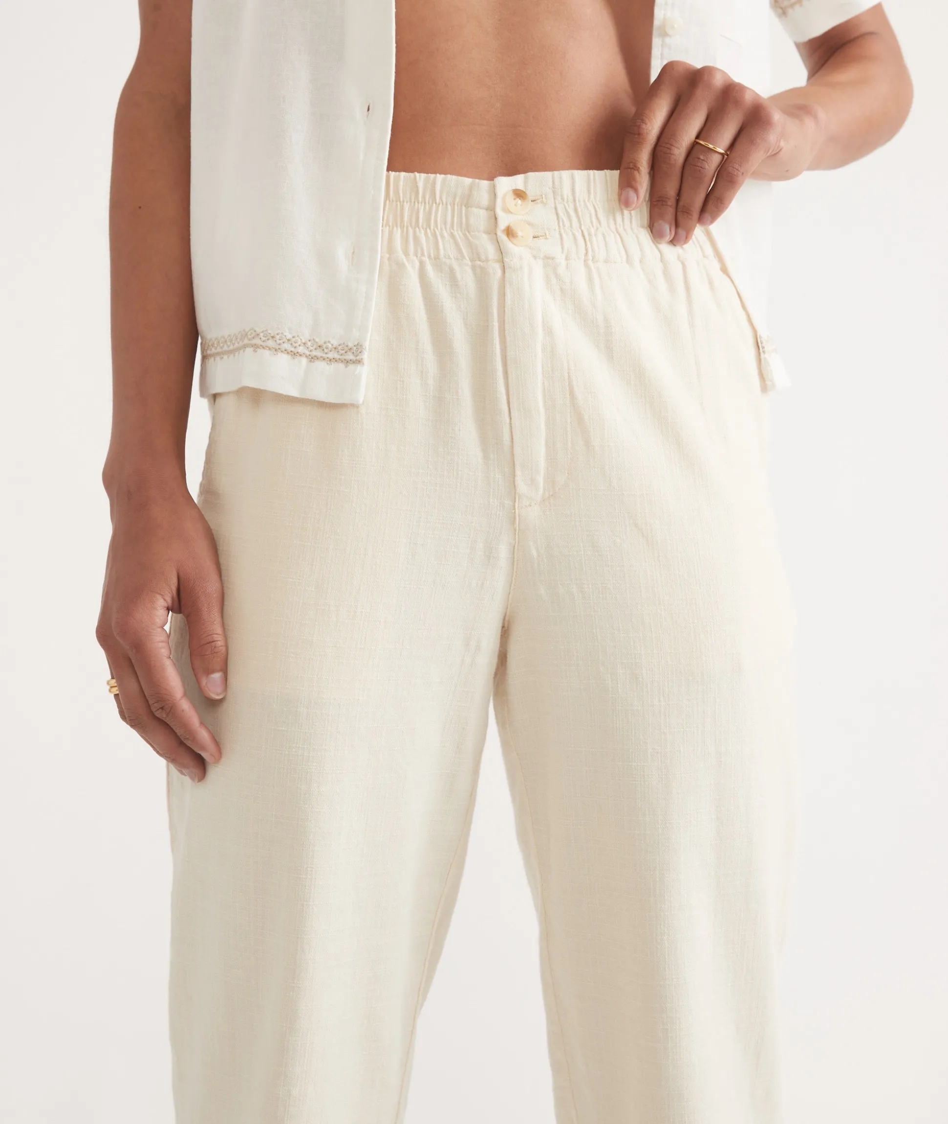 Elle Relaxed Crop Pant