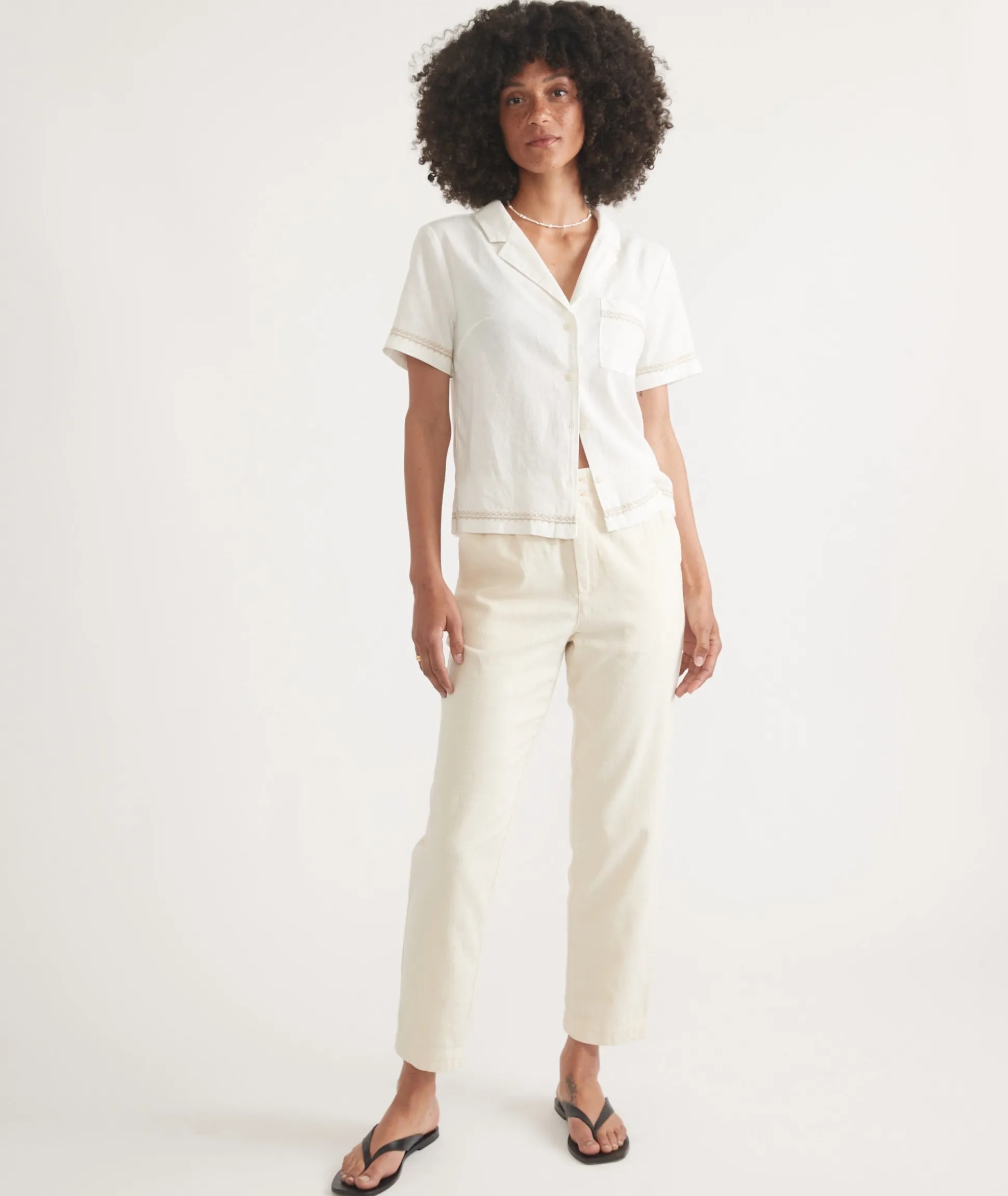 Elle Relaxed Crop Pant