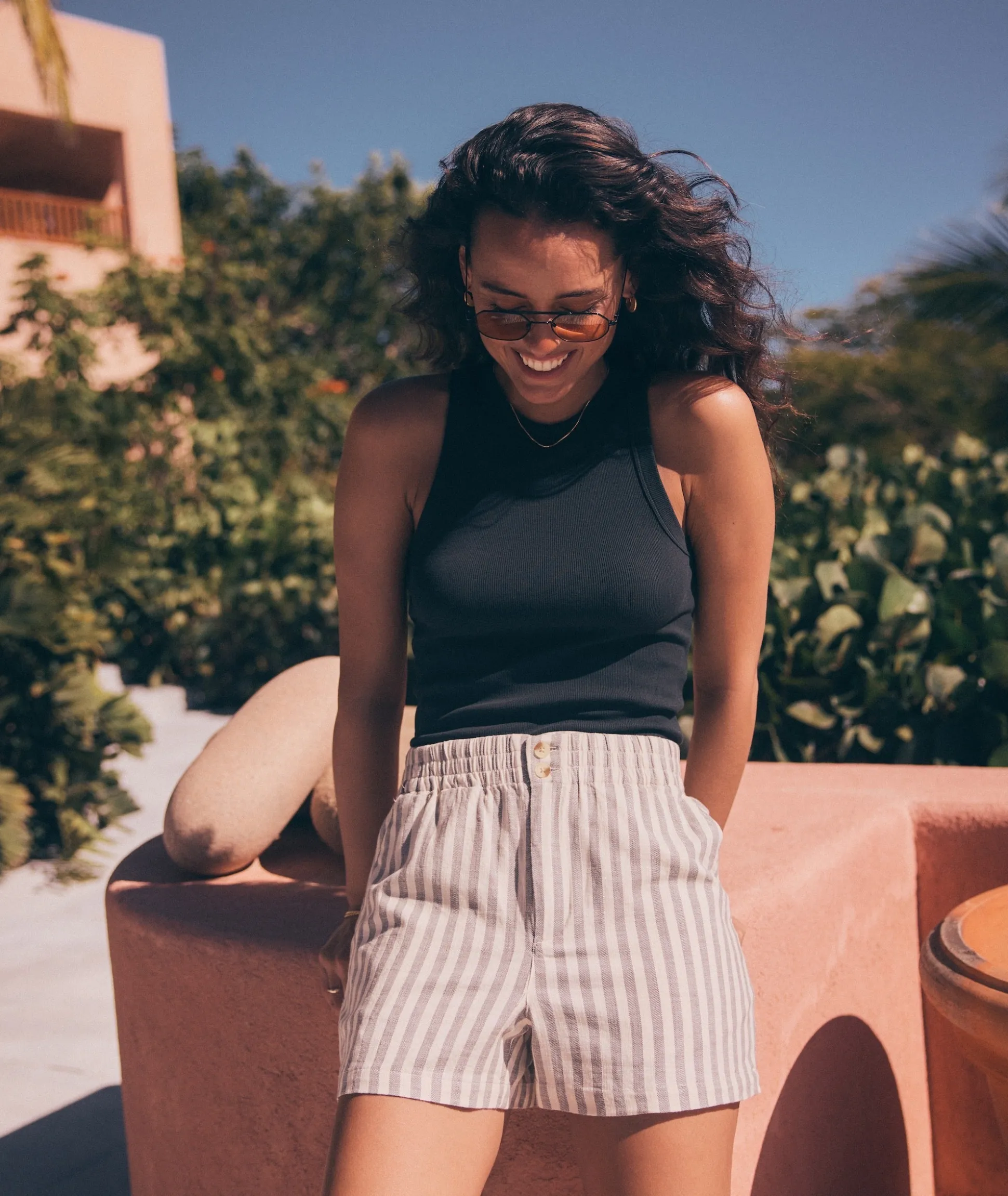 Elle Stretch Selvage Short