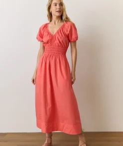 Emery Poplin Midi Dress