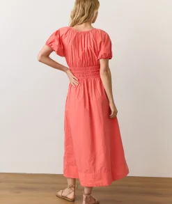 Emery Poplin Midi Dress