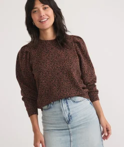 Enya Puff Sleeve Sweatshirt