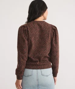 Enya Puff Sleeve Sweatshirt