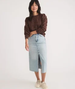 Enya Puff Sleeve Sweatshirt