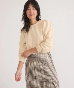 Enya Puff Sleeve Sweatshirt