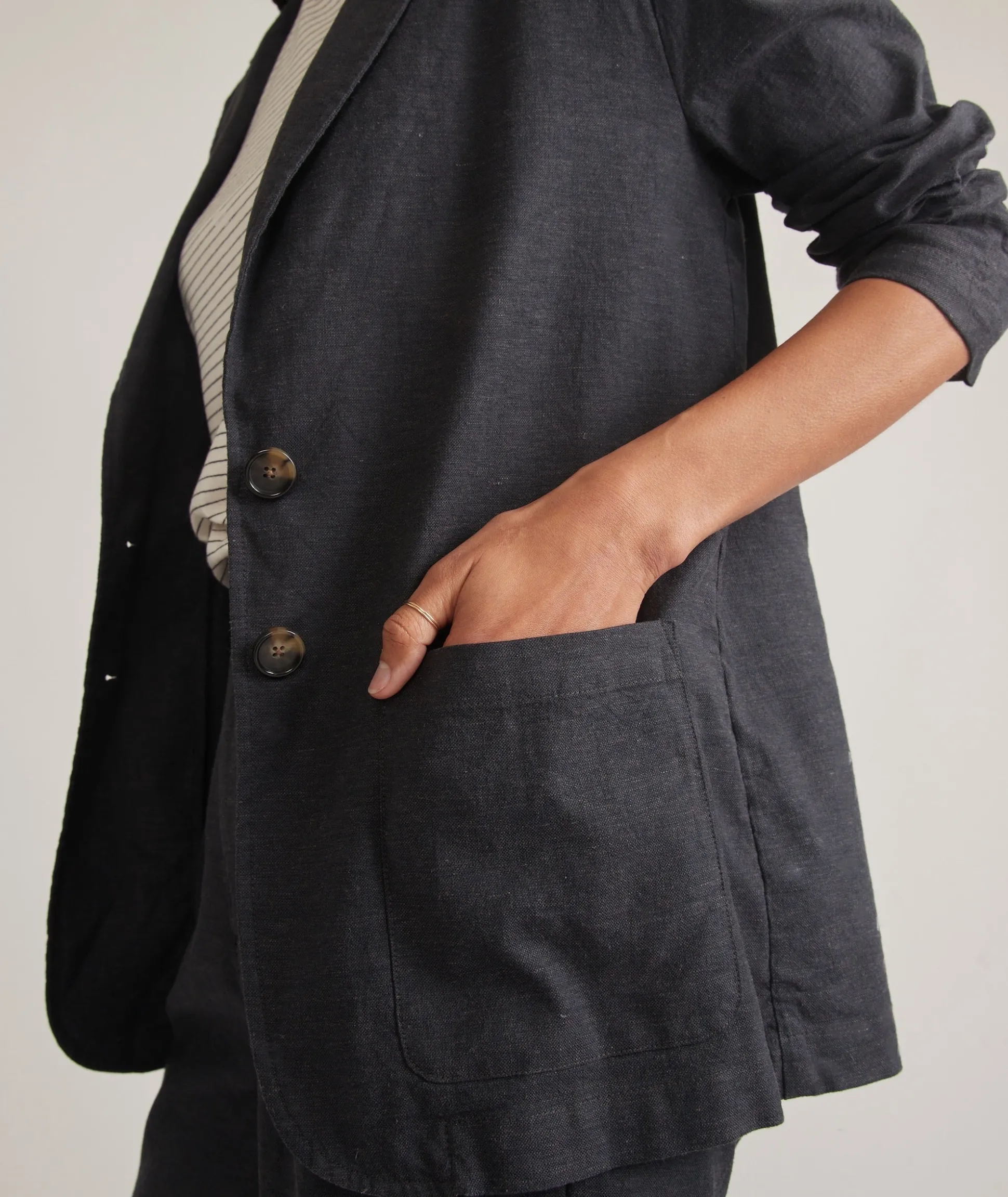 Flora Hemp Blazer
