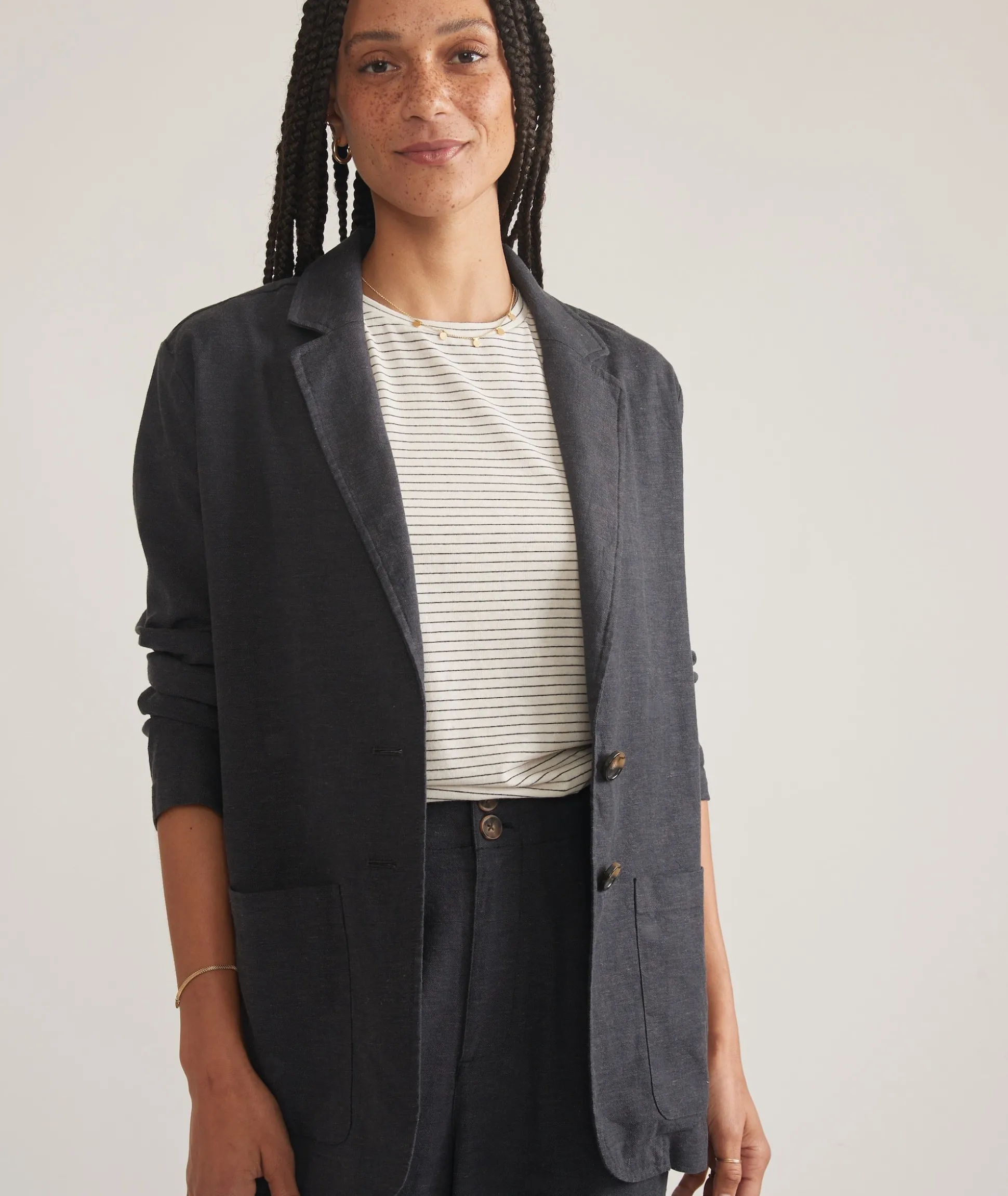 Flora Hemp Blazer