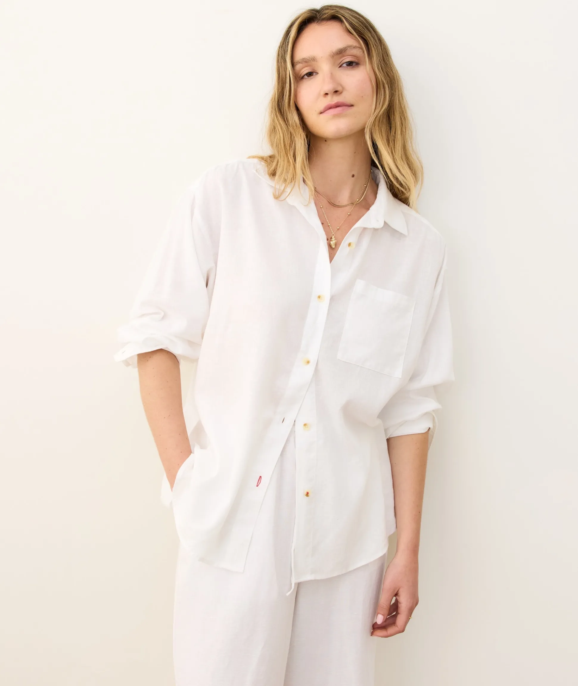 Gracey Oversized Linen Shirt