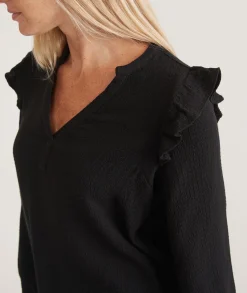 Jamie Ruffle Sleeve Top
