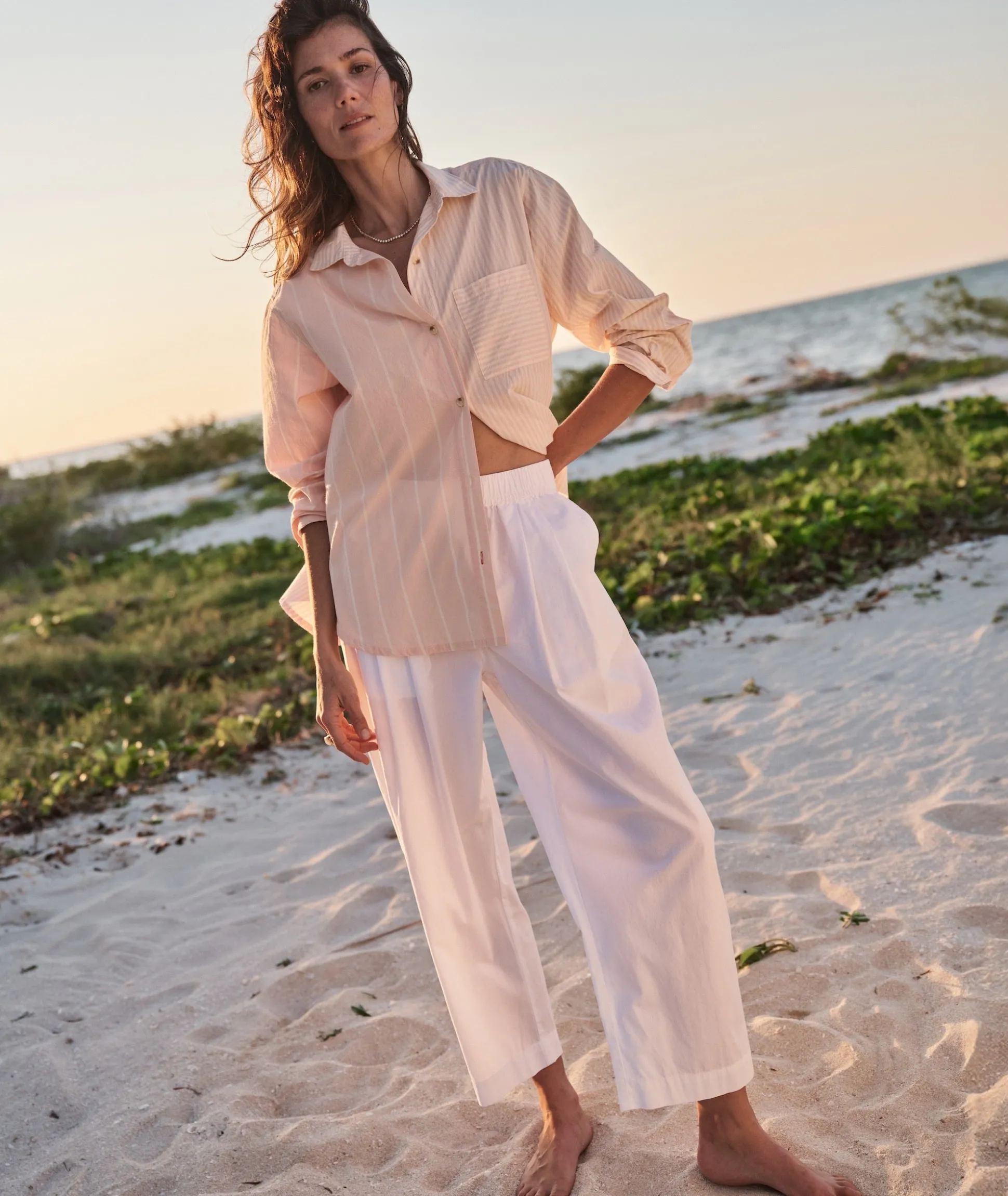Jane Relaxed Shirt in Cali Poplin