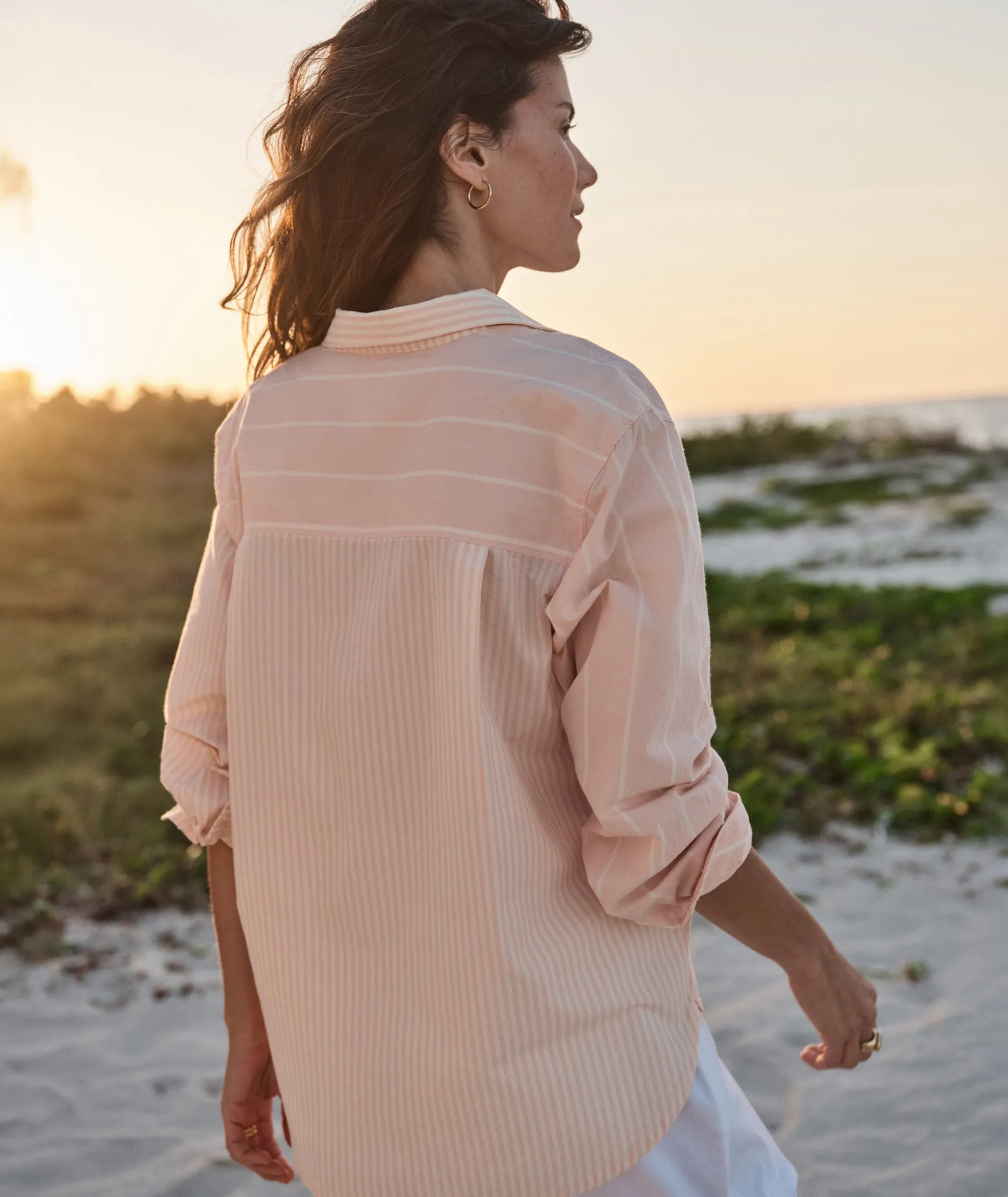 Jane Relaxed Shirt in Cali Poplin