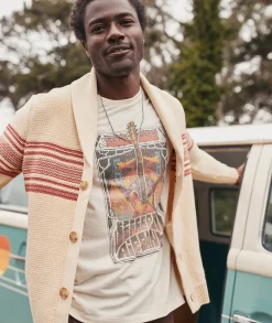 Jefferson Airplane Unisex Tee in Natural