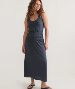 Juliet Slub Midi Dress