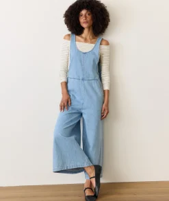 Layla Denim Overalls
