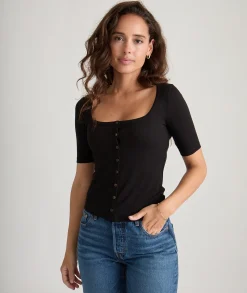 Lexi Button Through Top