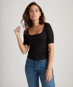 Lexi Button Through Top