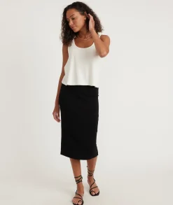 Lexi Rib Midi Skirt