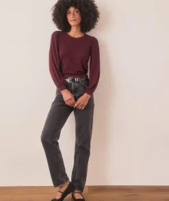 Lexi Rib Puff Sleeve Top