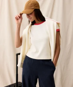Lexi Rib Sun-In Crew Tee