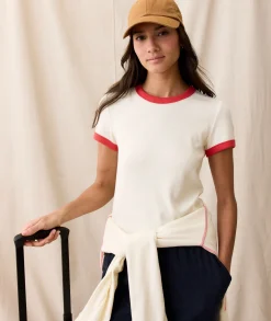 Lexi Rib Sun-In Crew Tee
