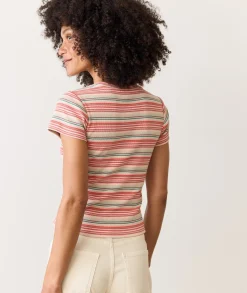 Lexi Rib Sun-In Crew Tee
