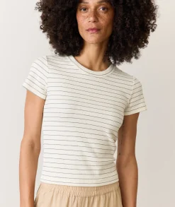 Lexi Rib Sun-In Crew Tee