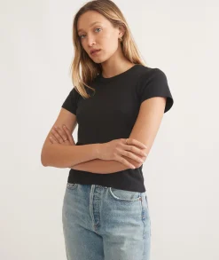Lexi Rib Sun-In Crew Tee