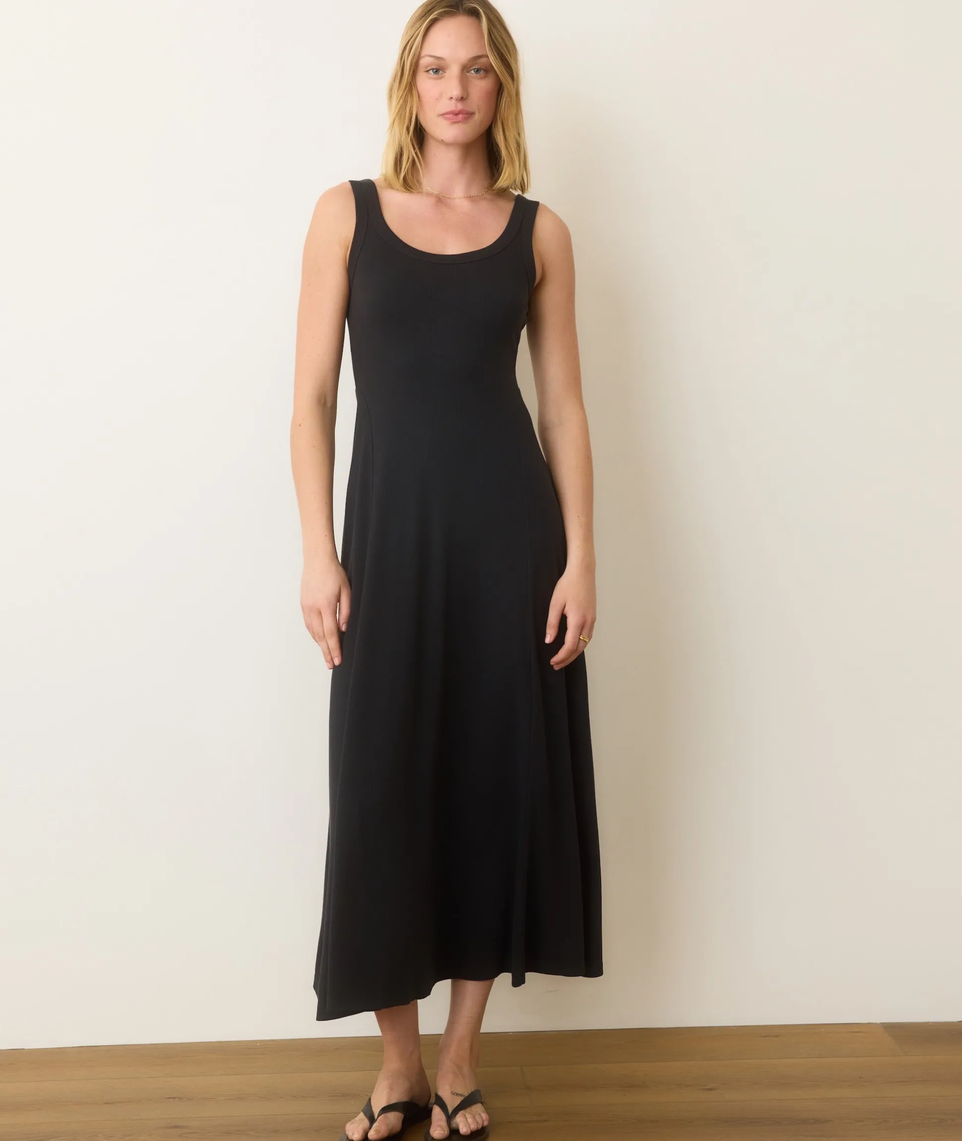 Lexi Rib Sun-In Fit & Flare Dress