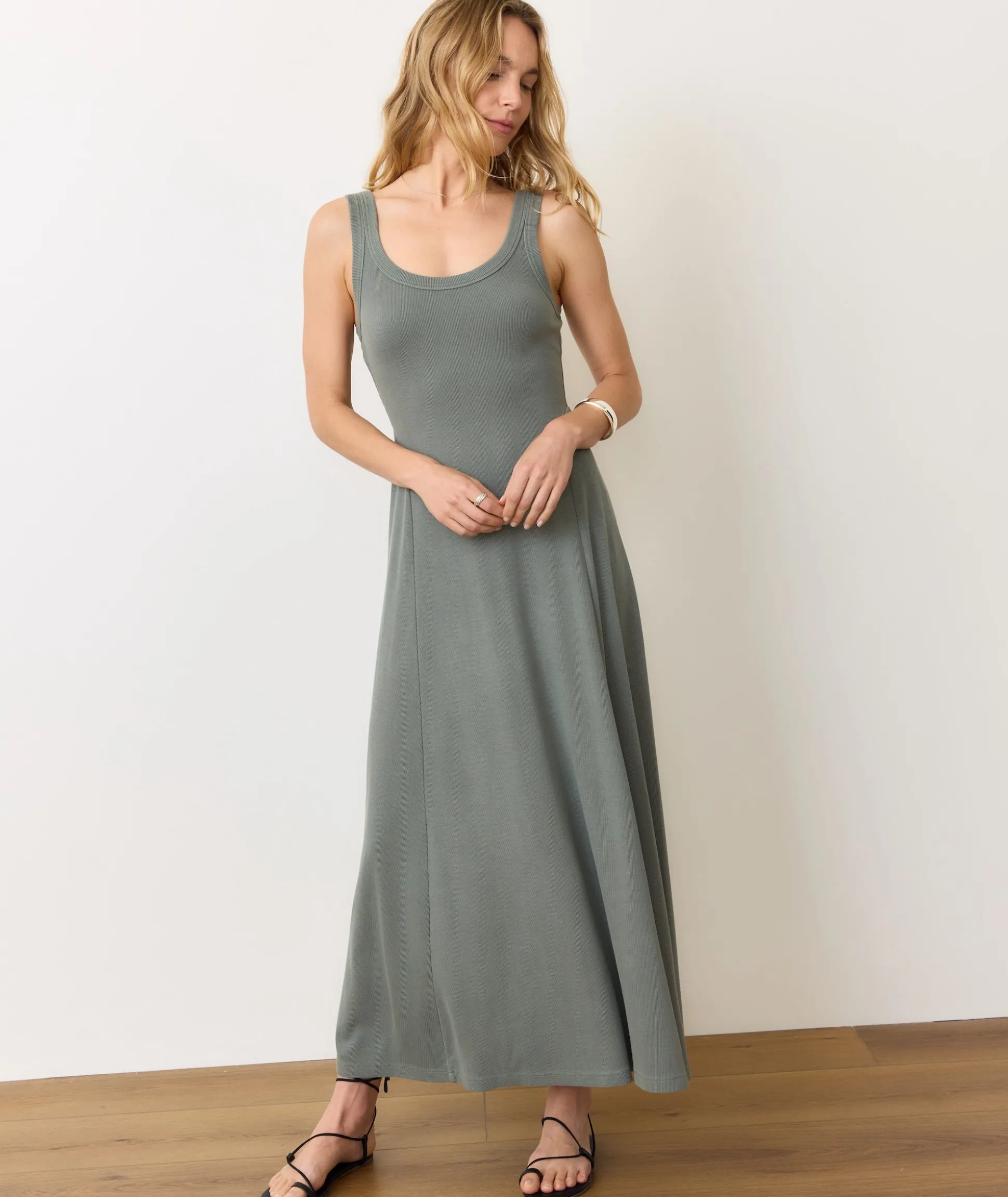 Lexi Rib Sun-In Fit & Flare Dress