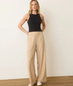 Lexi Rib Sun-In High Neck Crop Tank