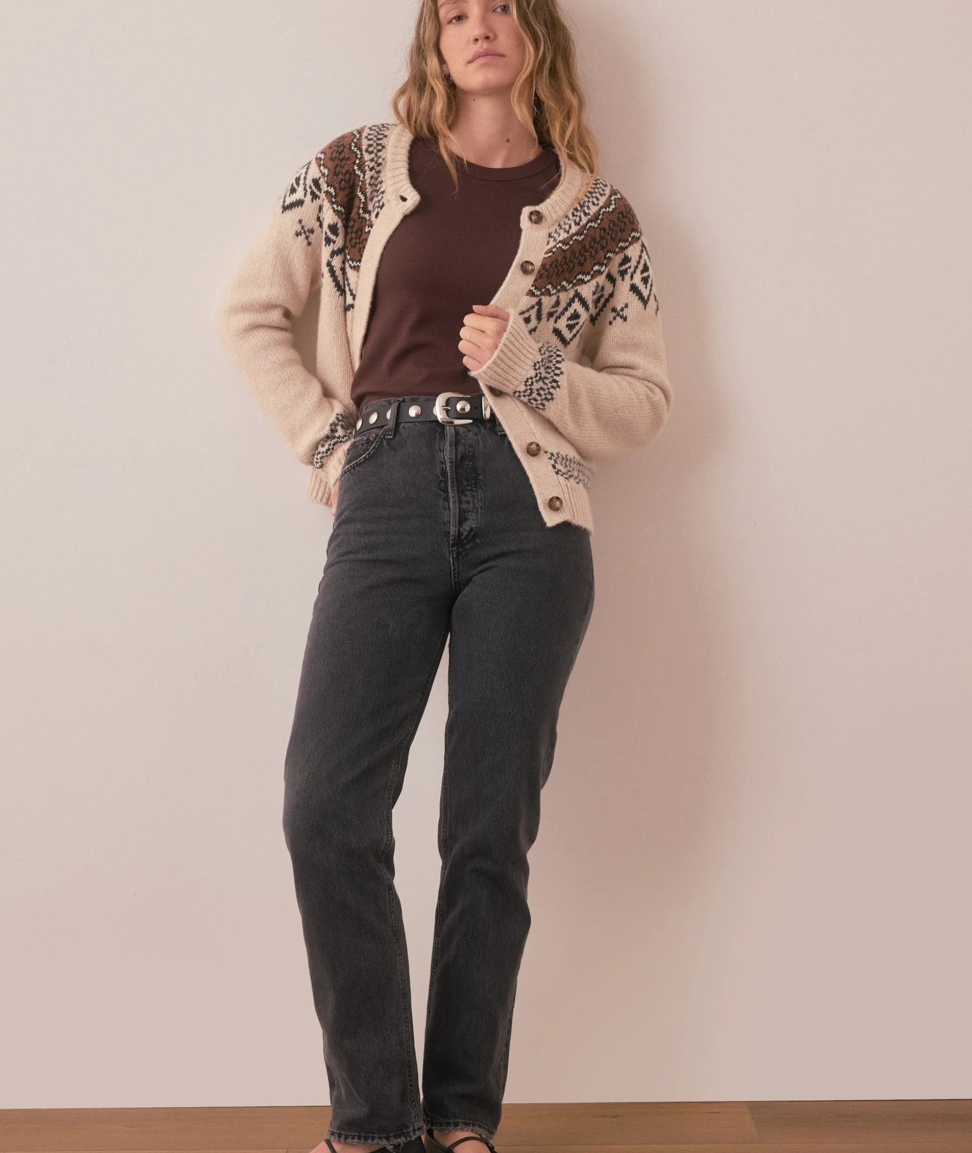 Lexi Rib Sun-In Longsleeve Crew Tee