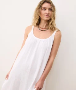 Millie Relaxed Double Cloth Maxi Dress