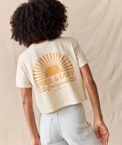 ML x Free & Easy Crop Graphic Tee