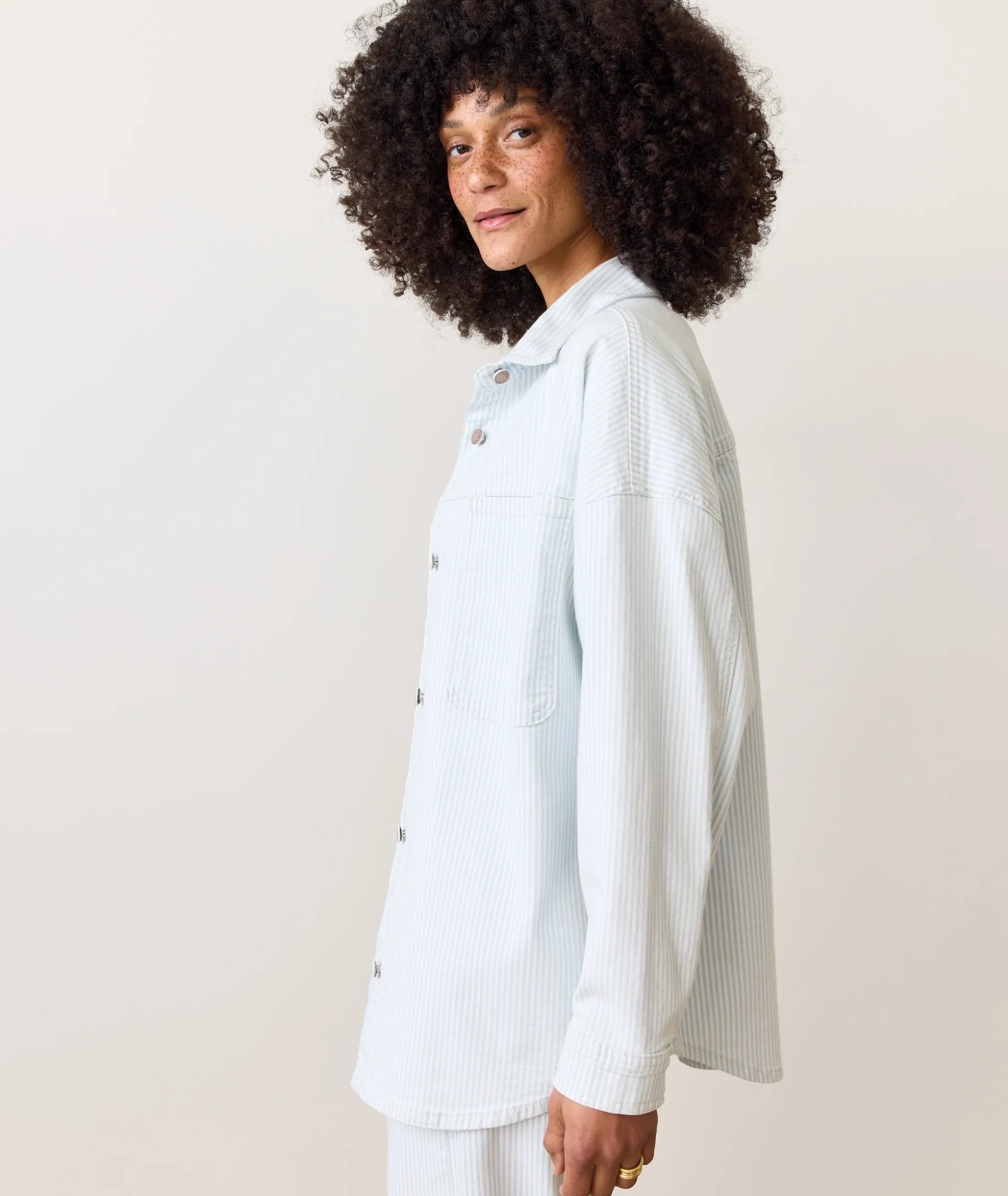 Molly Oversized Denim Shirt Jacket