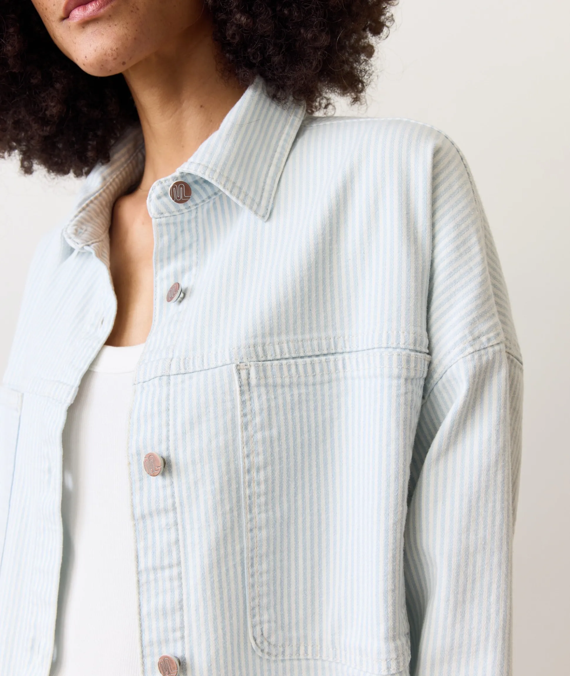 Molly Oversized Denim Shirt Jacket