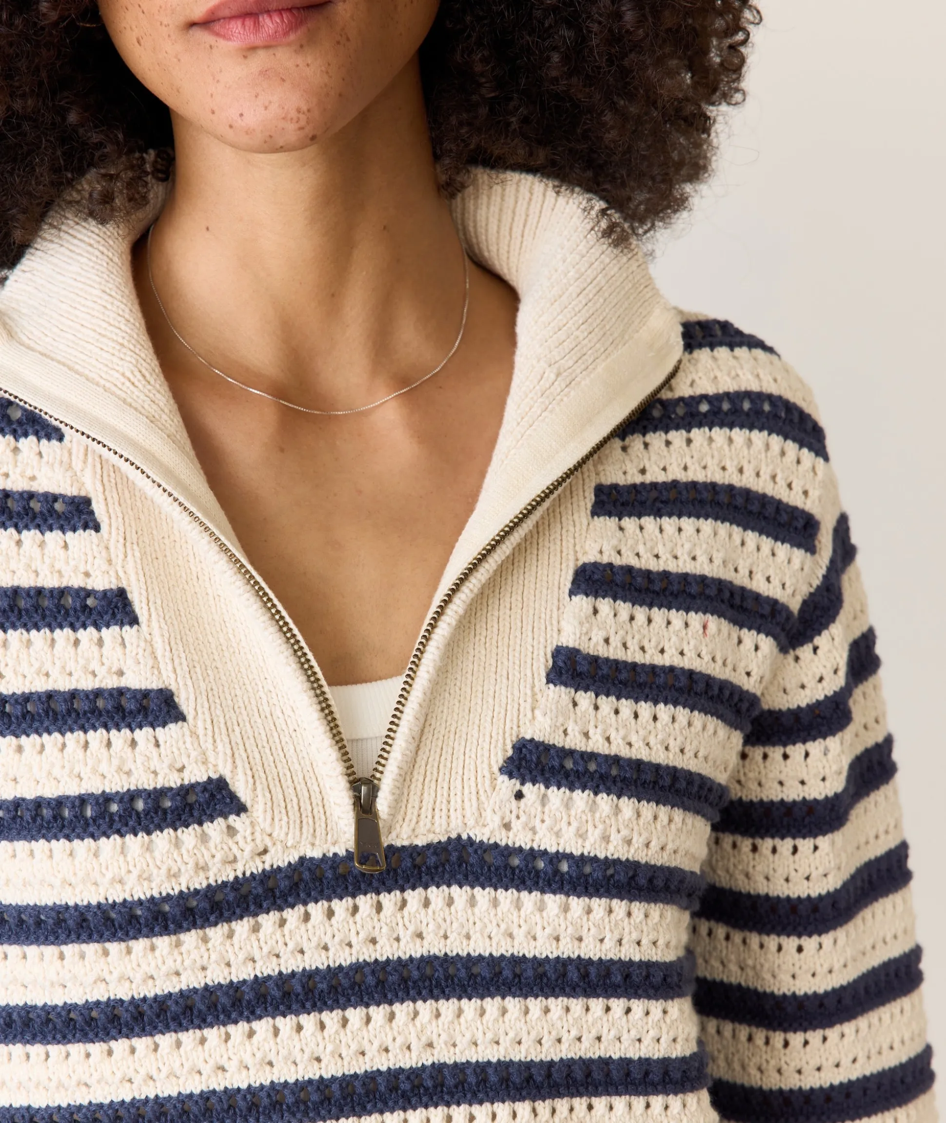 Montecito Quarter Zip Sweater
