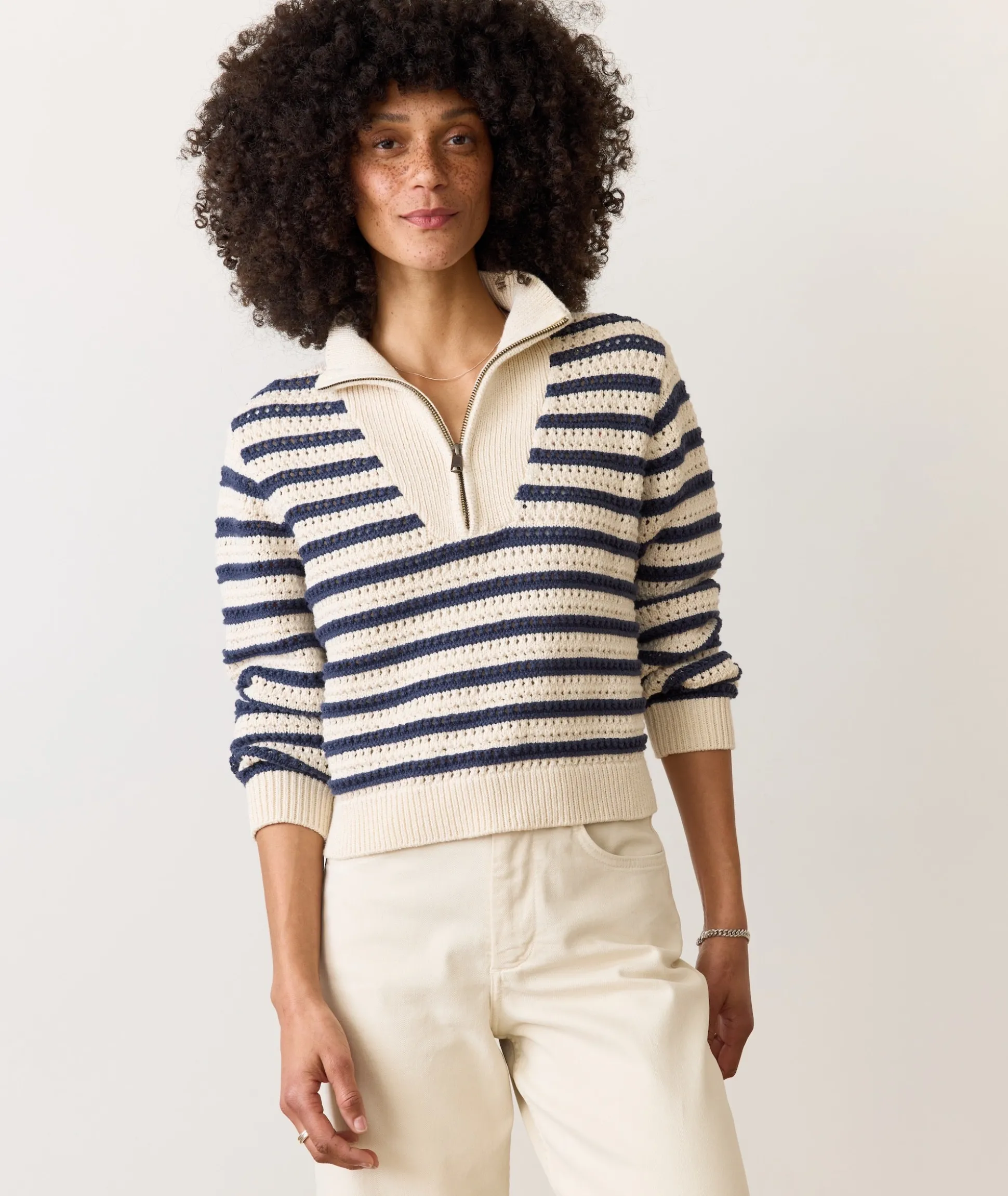 Montecito Quarter Zip Sweater