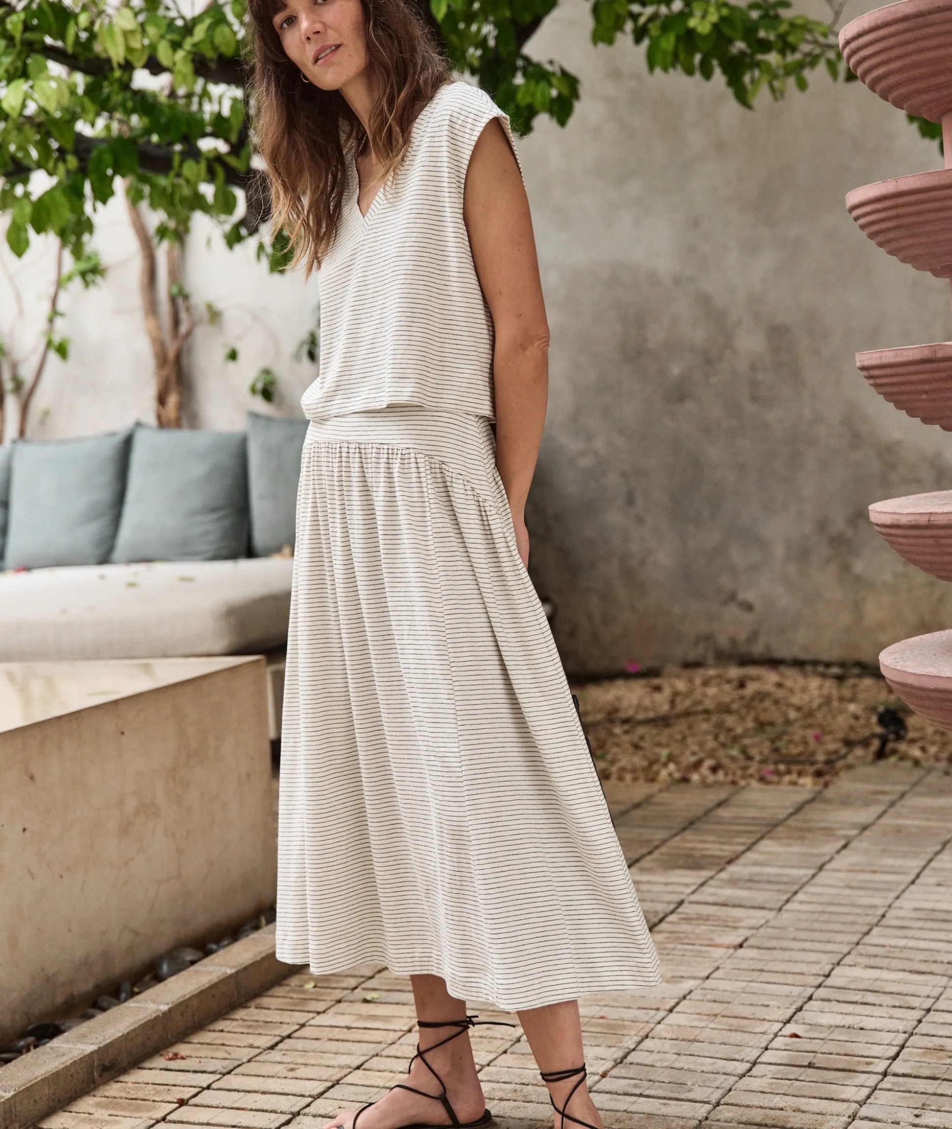 Nina Knit Midi Skirt