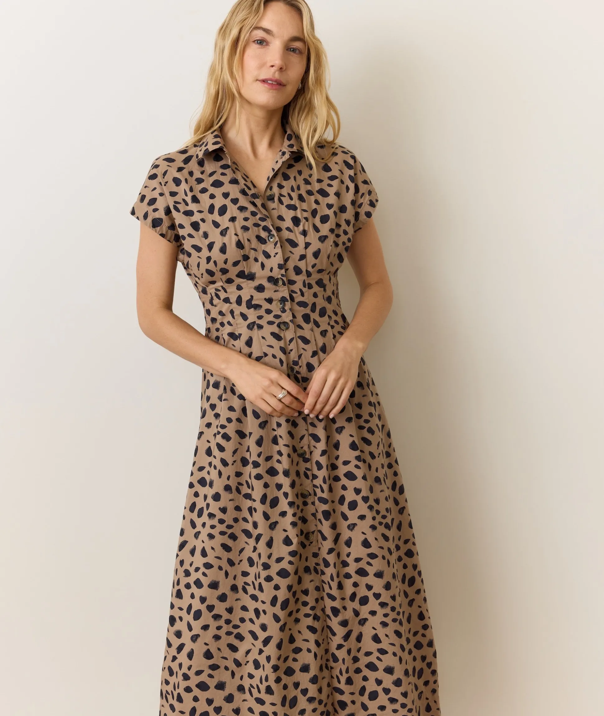 Nova Midi Shirt Dress