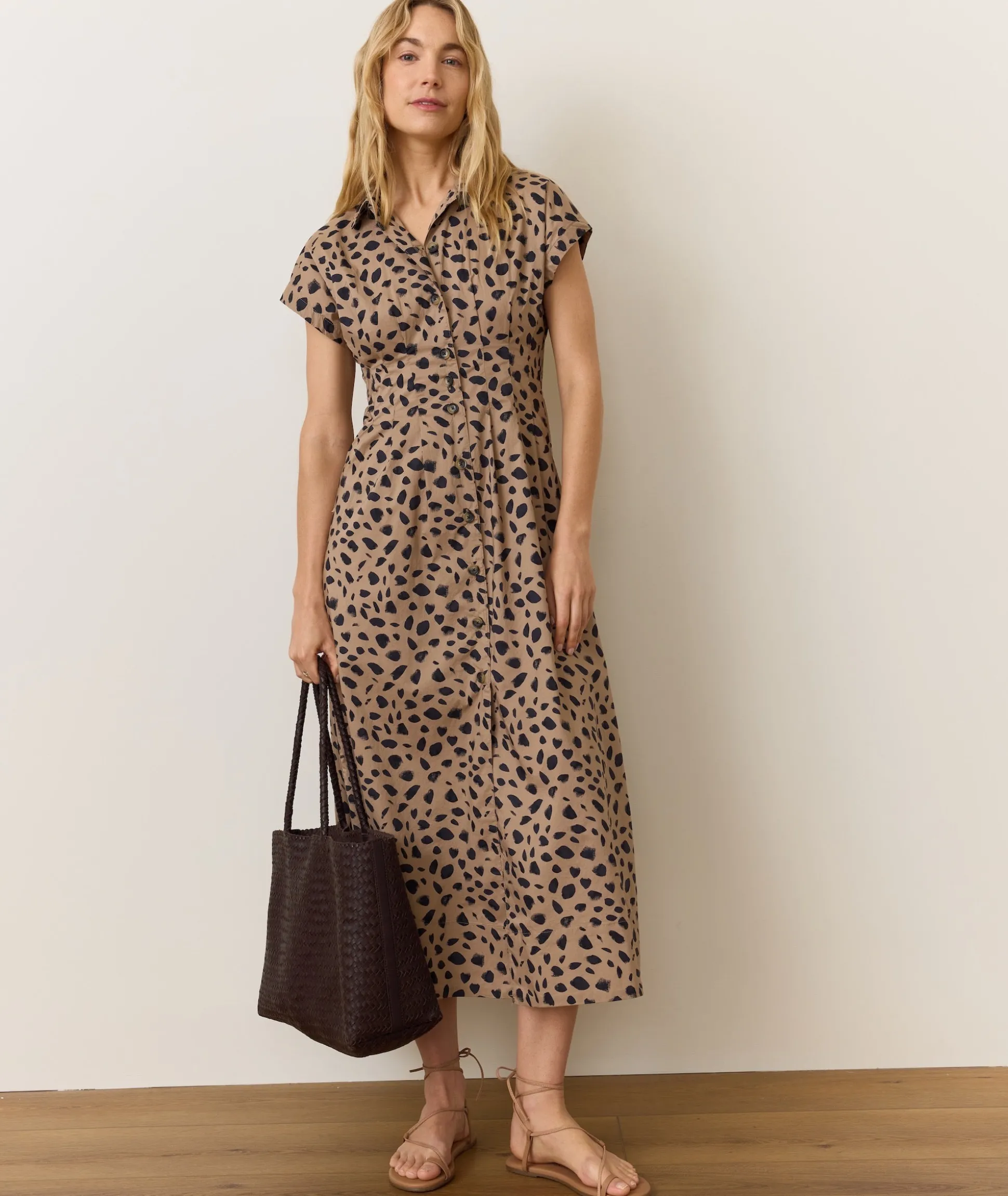 Nova Midi Shirt Dress