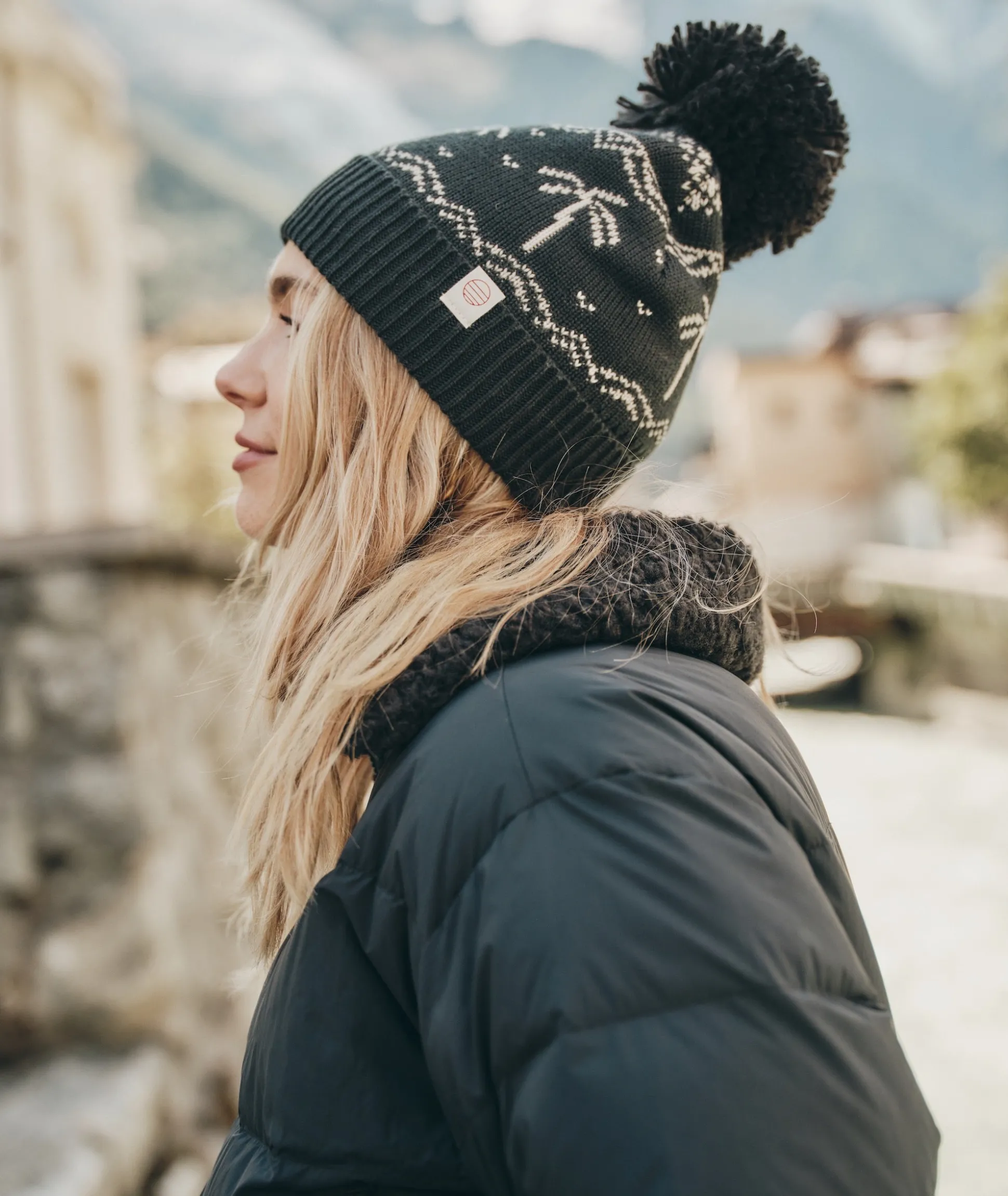 Palm Fair Isle Beanie