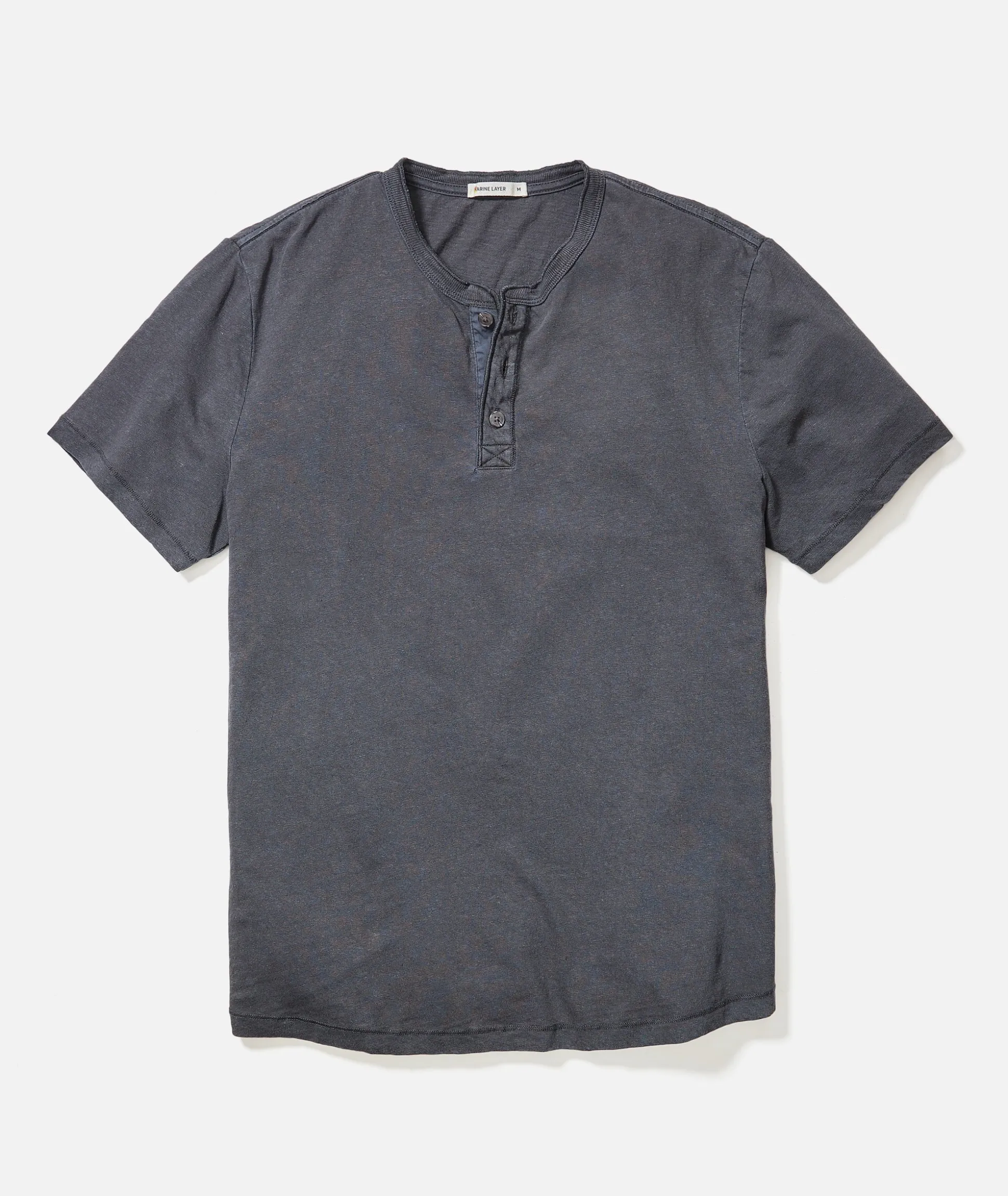 Relaxed Hemp Cotton Henley