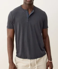 Relaxed Hemp Cotton Henley