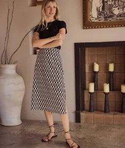 Ryan Slip Midi Skirt