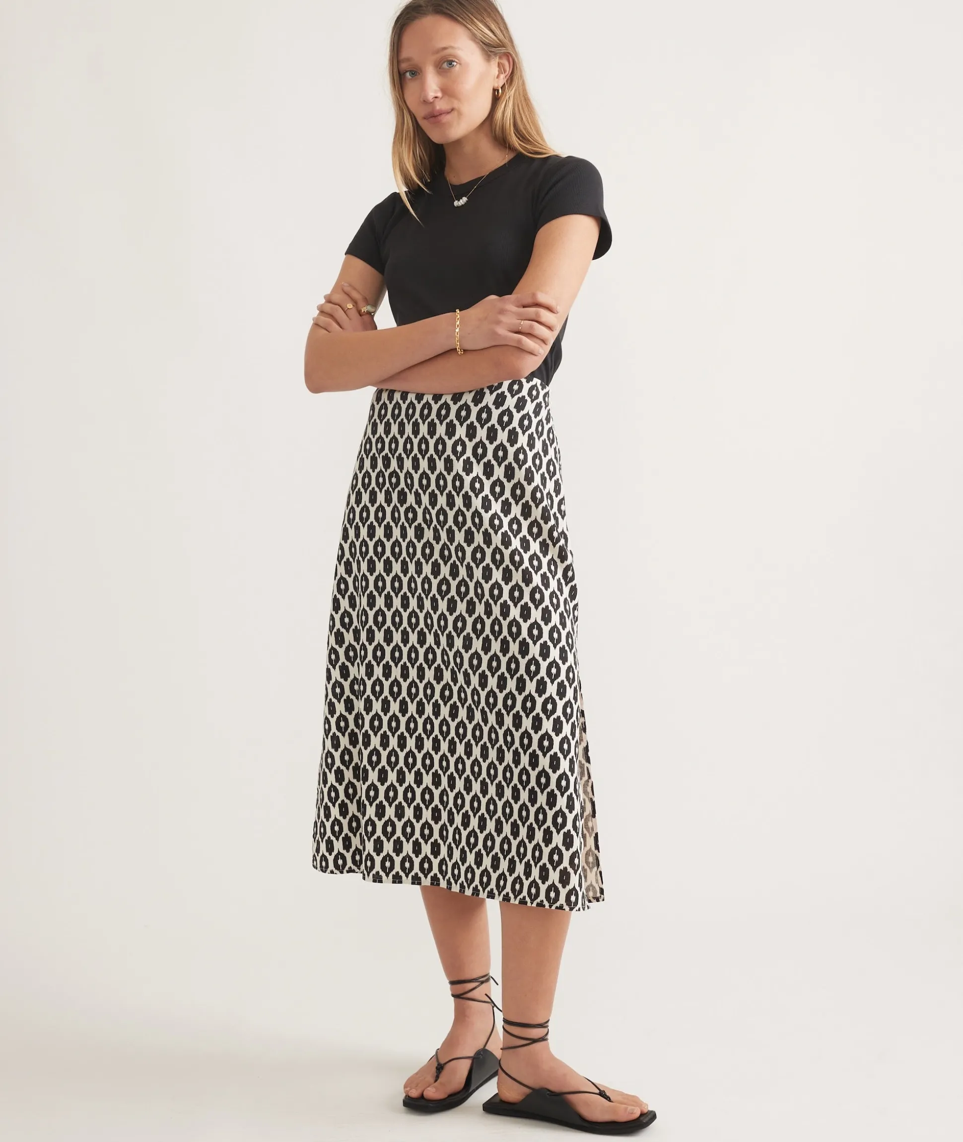 Ryan Slip Midi Skirt