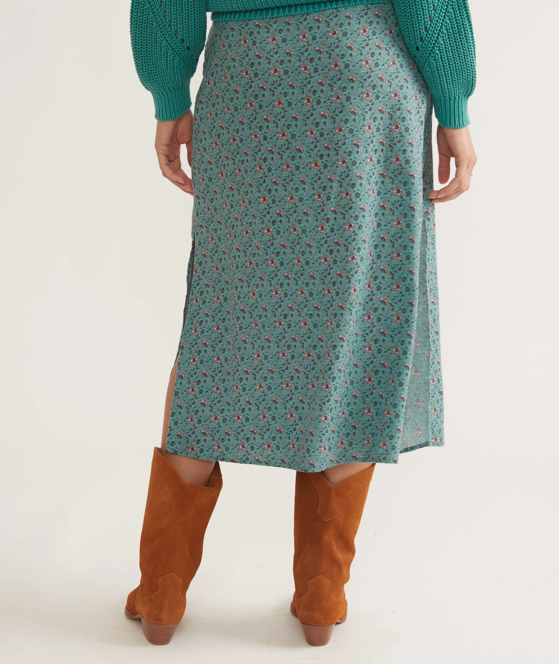 Ryan Slip Midi Skirt