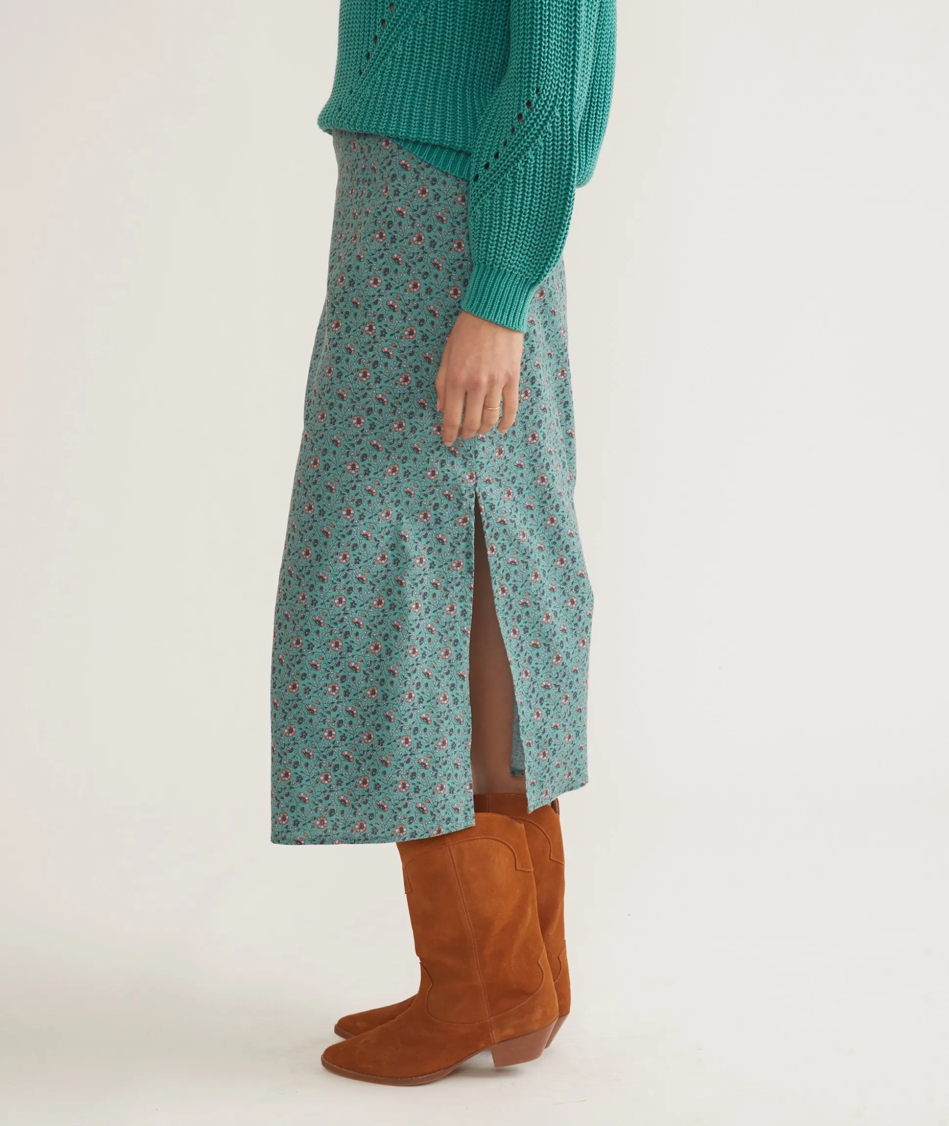 Ryan Slip Midi Skirt