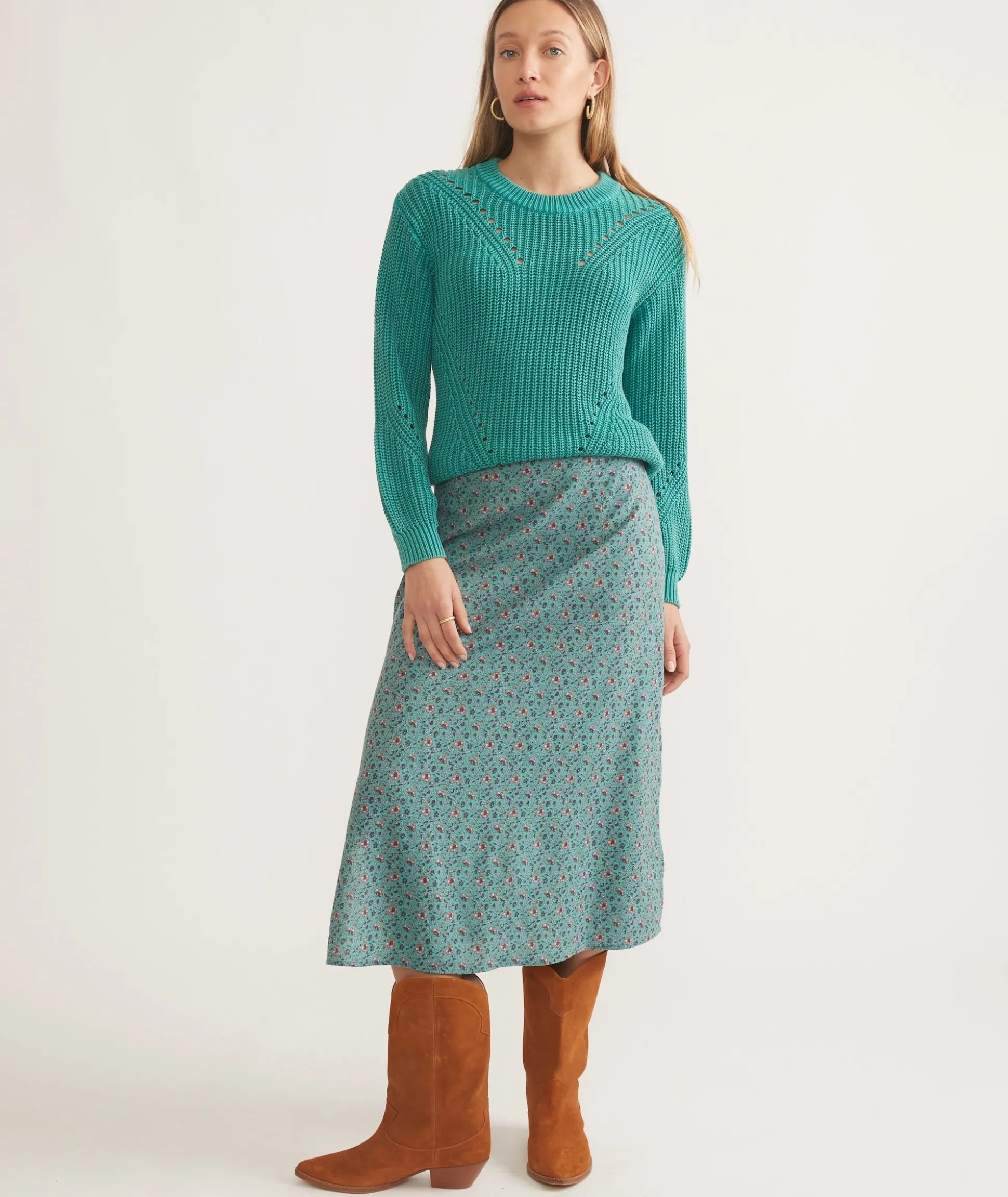 Ryan Slip Midi Skirt