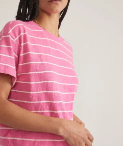 Sadie Vintage Slub Crop Tee