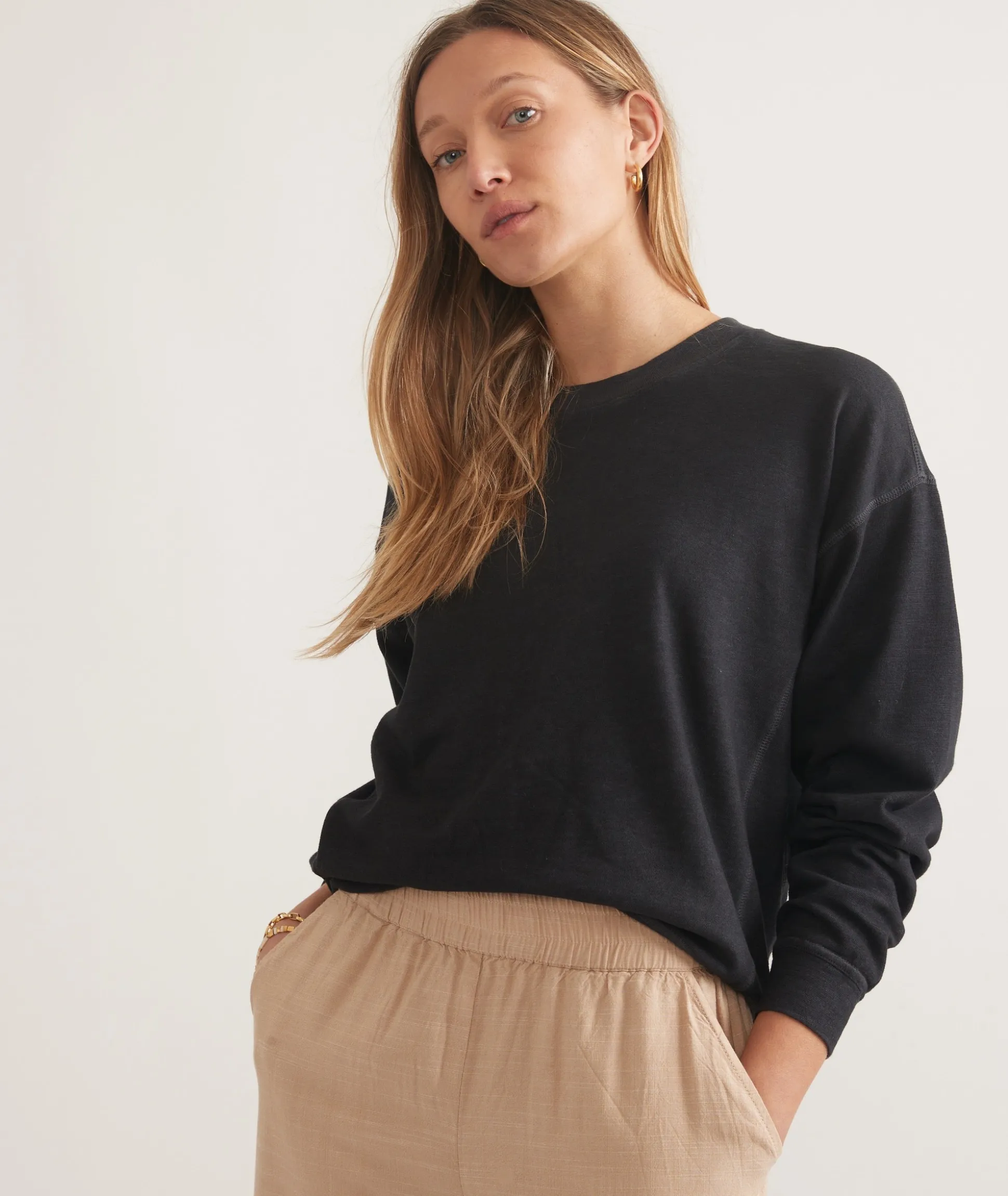 Sadie Vintage Slub Longsleeve